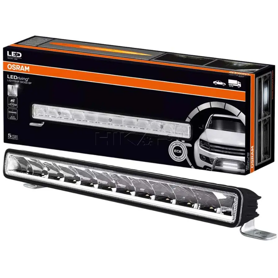 OSRAM LIGHT BAR RECTANGULAR SX300-SP 2600LM 12LED 12/24V 29W 350x38mm