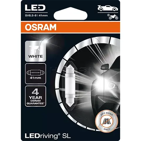 GLOBE OSRAM 12V 10W C5W 6413DWP