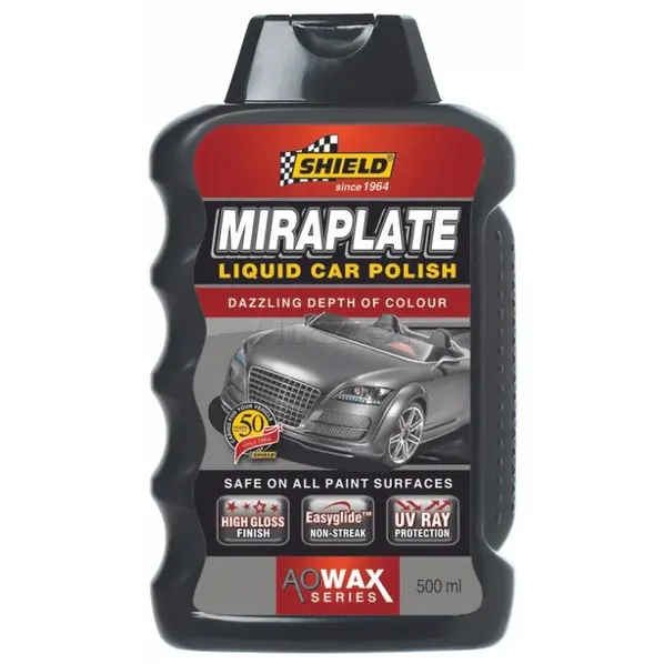 SH44 - MIRAPLATE LIQUID CAR POLISH 500ML