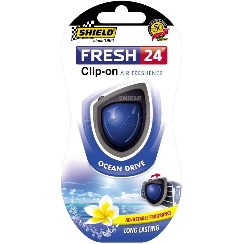 SH1135 - OCEAN DRIVE 24 CLIP ON AIR FRESHENERS 4ML
