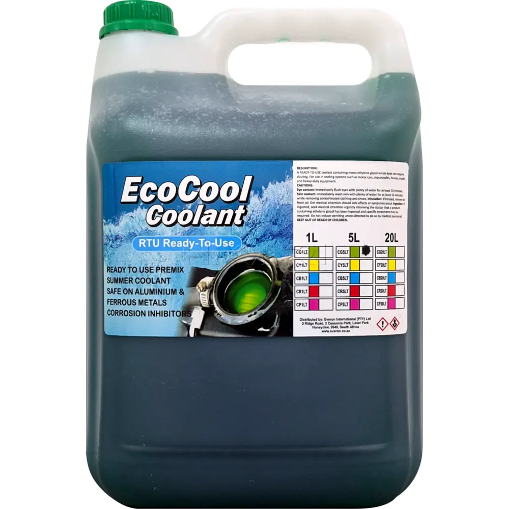EVERON COOLANT GREEN 5L - CG5LT