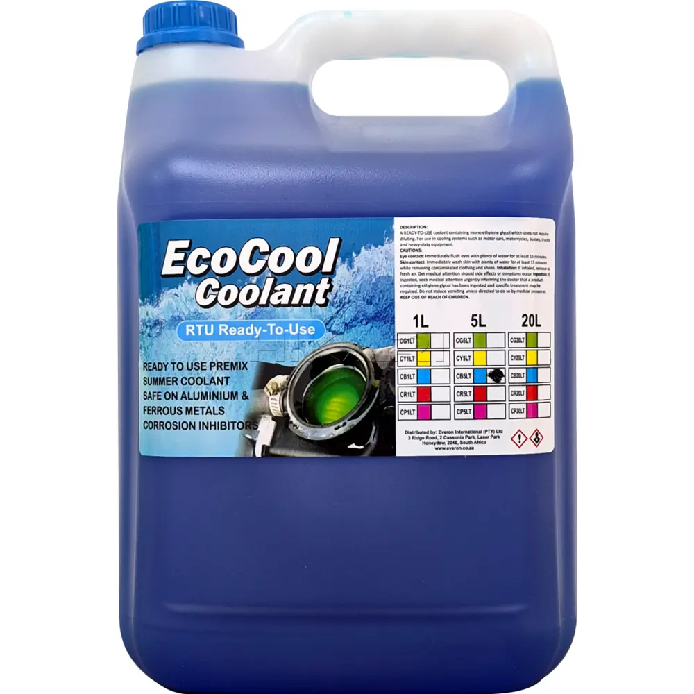EVERON COOLANT BLUE 5L - CB5LT
