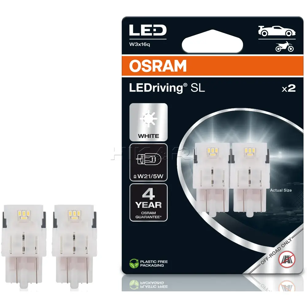 GLOBE OSRAM 12V 21/5W W21/5W 7515DWP