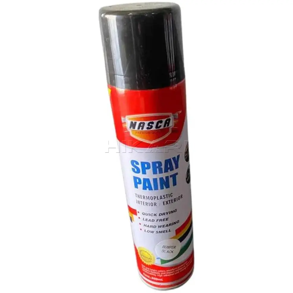 SPRAY PAINT BUMPER/SATIN BLACK