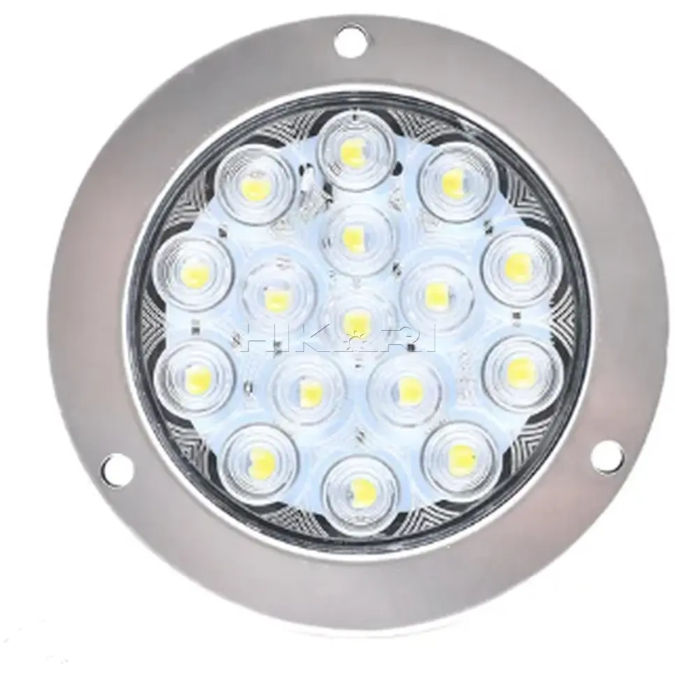 4" LED TRUCK LIGHT METAL WHITE