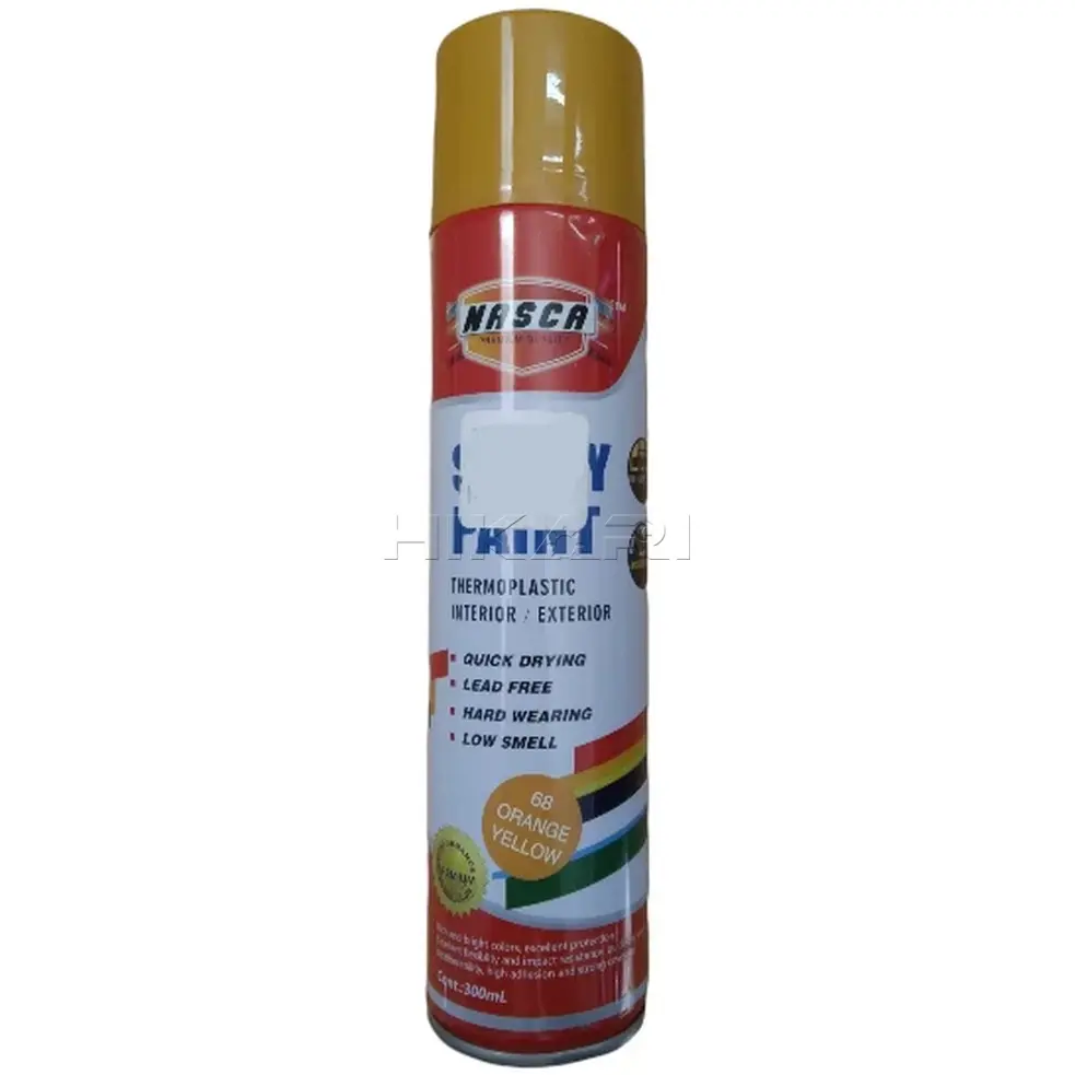 SPRAY PAINT ORANGE YELLOW