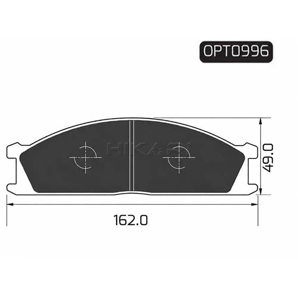 BRAKE PAD NISSAN SANI 98-99 (F) OPT0996