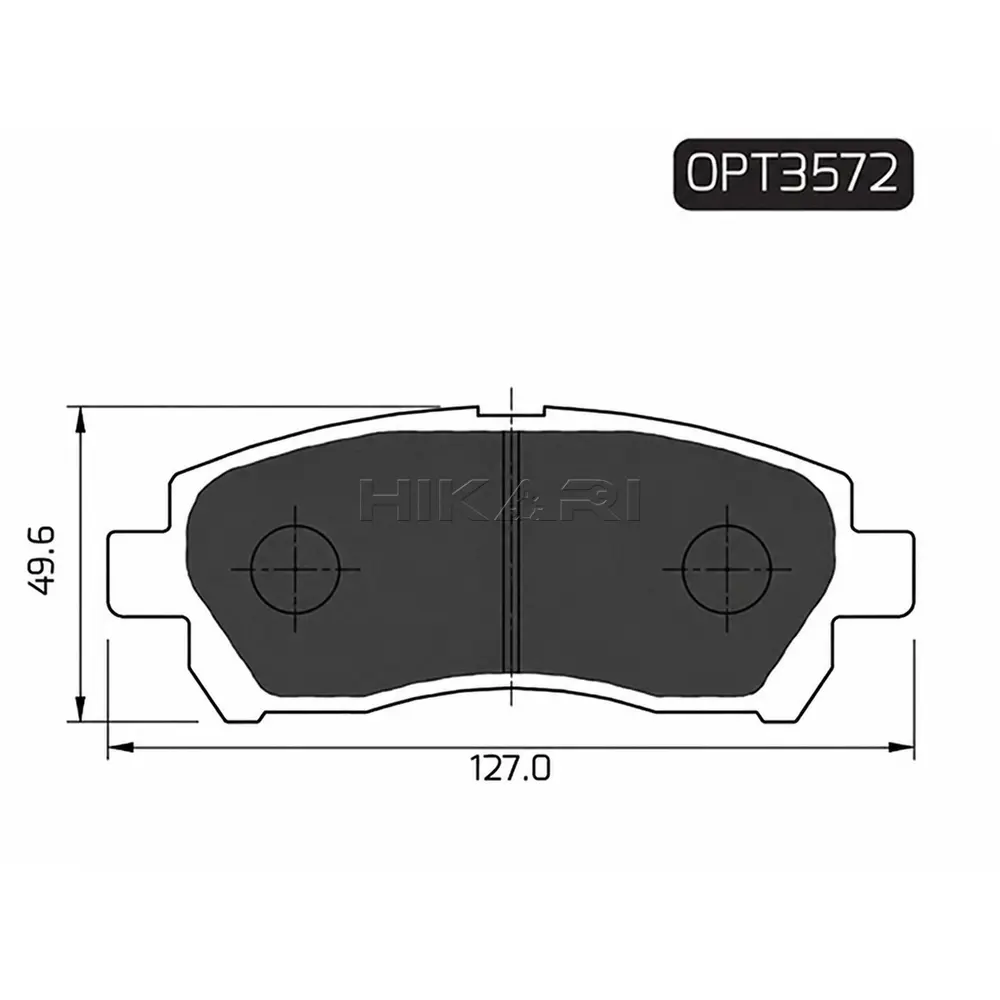 BRAKE PAD TOYOTA AVANZA 06-15 (F) OPT3572