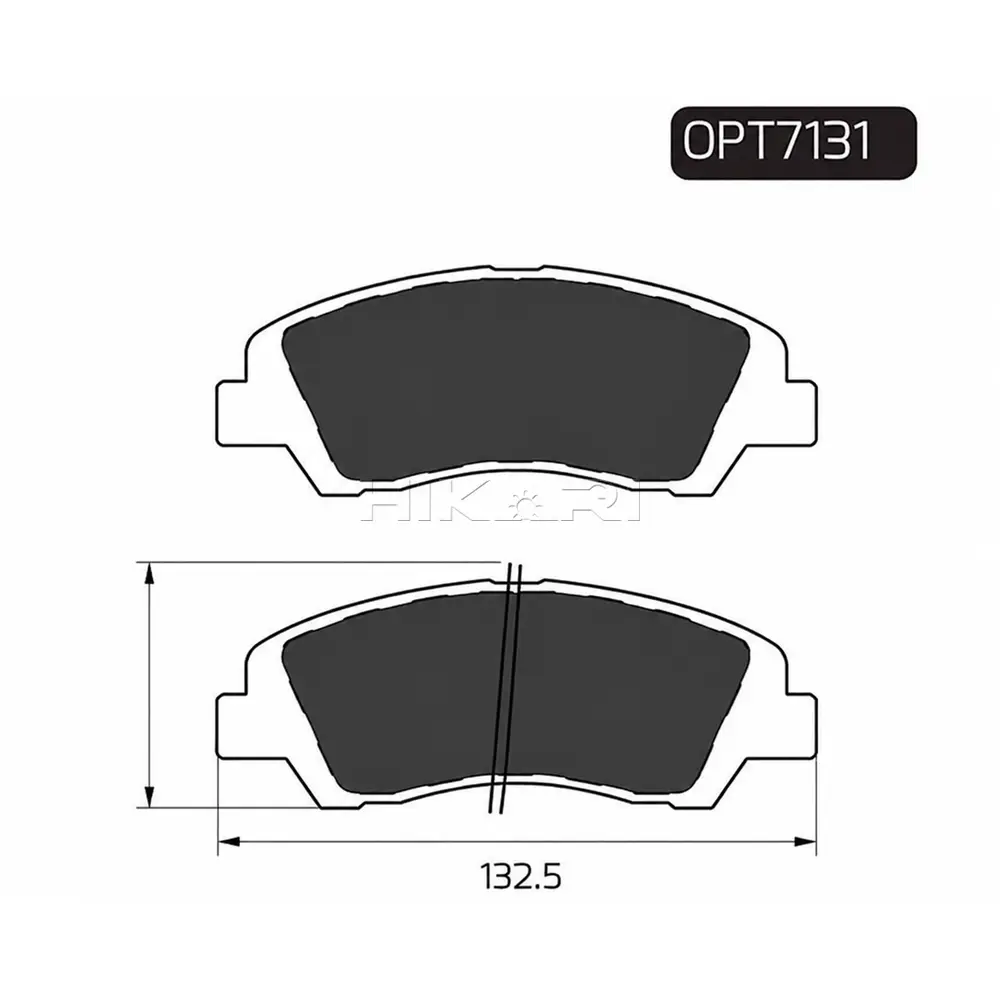 BRAKE PAD HYUNDAI GRAND I10 13- (F) OPT7131