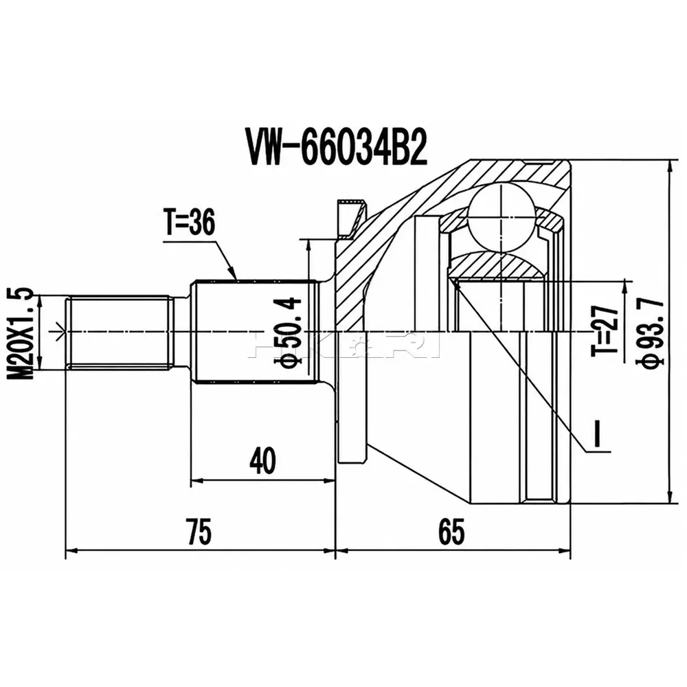 OUTER CV JOINT AD5729