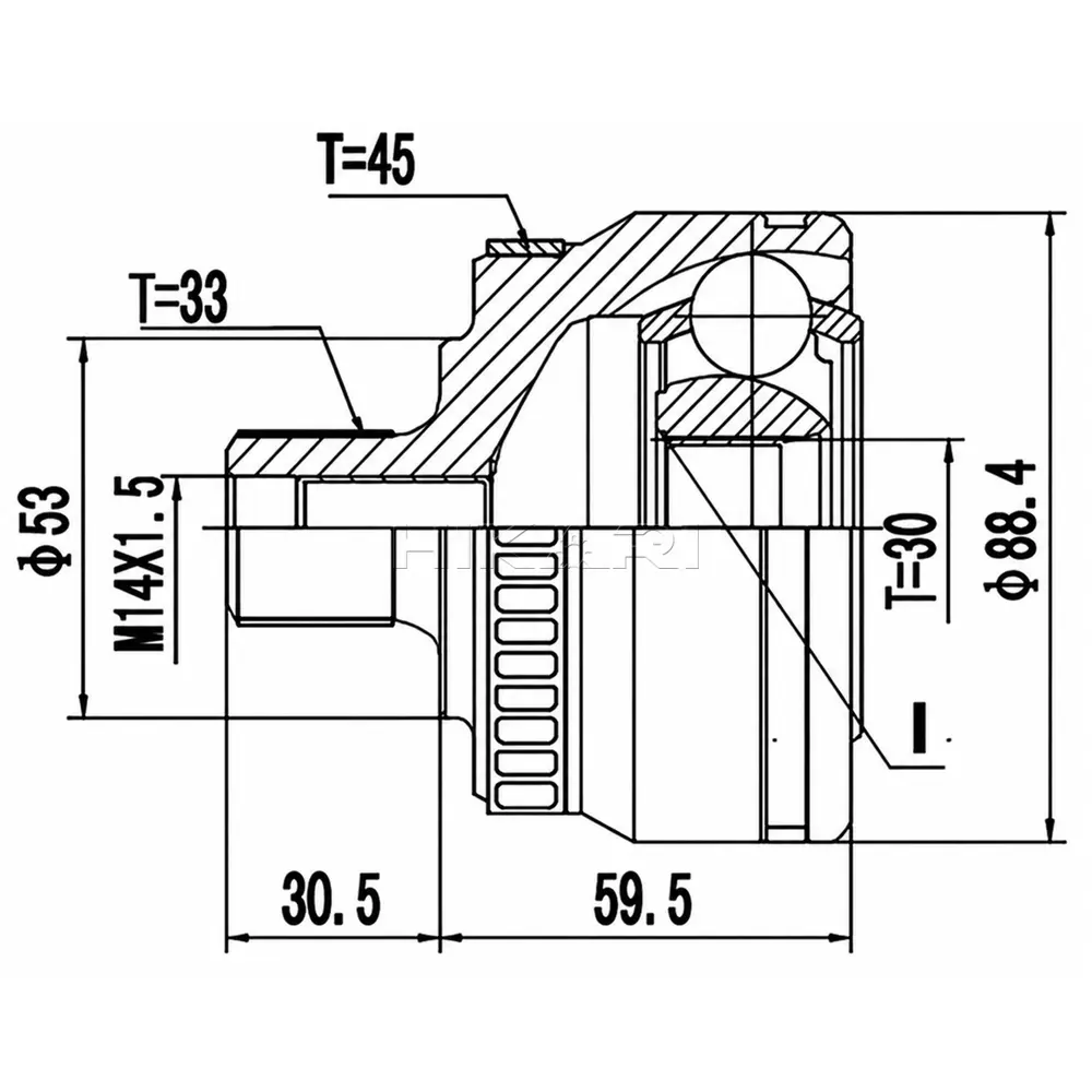 OUTER CV JOINT AD5920A