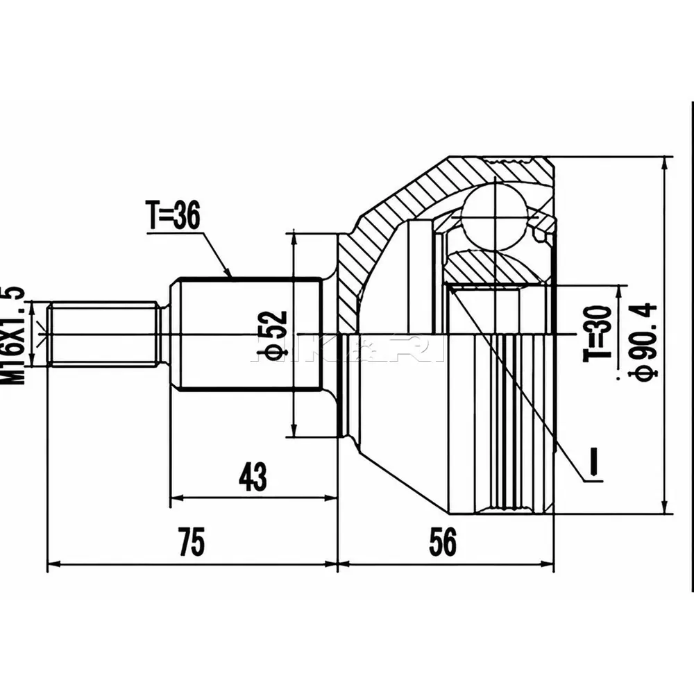 OUTER CV JOINT VW5721