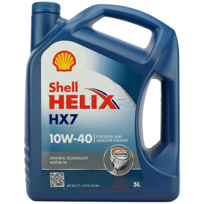 SHELL HX7 10W40 -5L