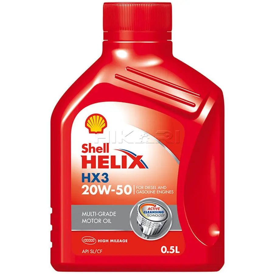 SHELL HELIX HX3 20W50 500ml