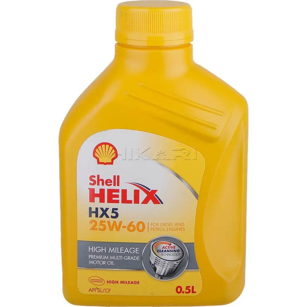SHELL HELIX HIGH MILEAGE 25W60 500ml