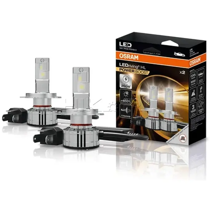 OSRAM POWER BOOST H4 64193DWPB-2HB