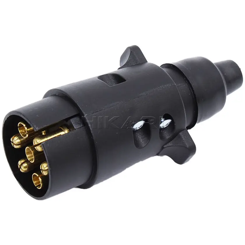 TRAILER PLUG MALE 7 PIN 23D004