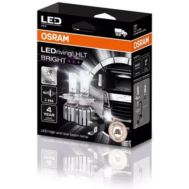 GLOBE OSRAM 24V 15W 64196DWBRT-2HFB