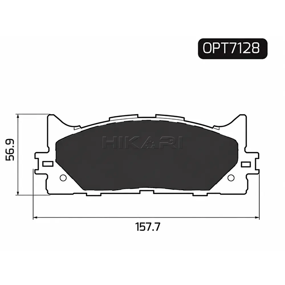 BRAKE PAD LEXUSES 10- (F) OPT7128