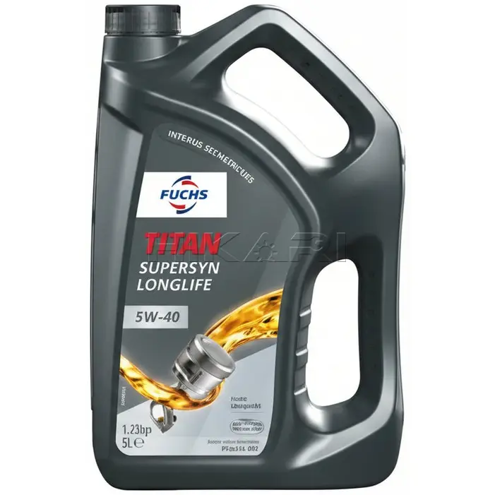 FUCHS TITAN SUPERSYN LL 5W40-5L PLA