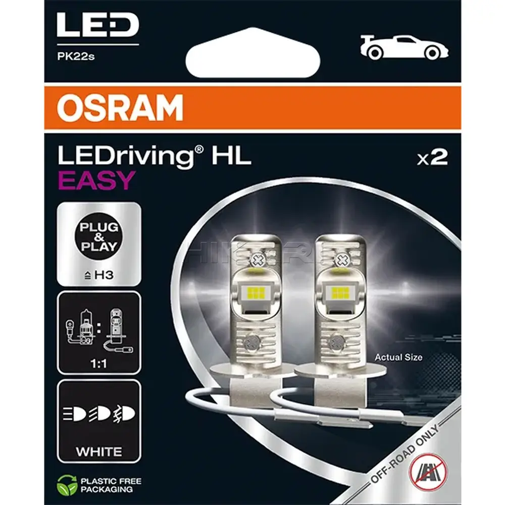 GLOBE OSRAM H3 64151DWESY-2HB