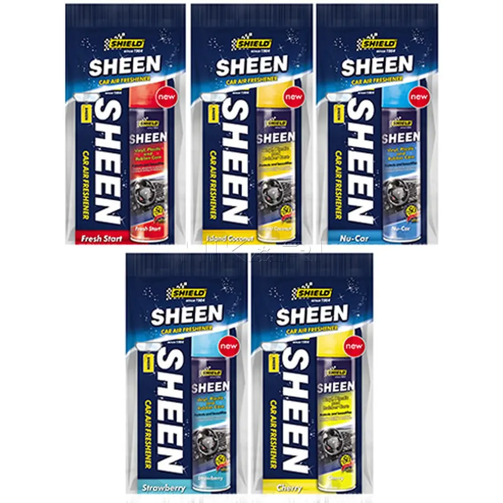 SH1186 - MIXED SHEEN CAR FRESHNERS