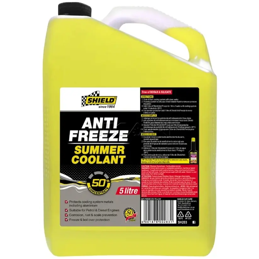 SH203 - ANTIFREEZE 50% YELLOW 5L