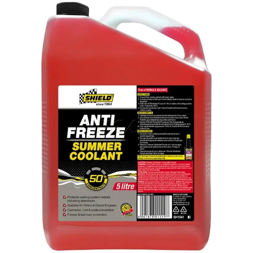 SH1541 - ANTIFREEZE 50% RED 5L