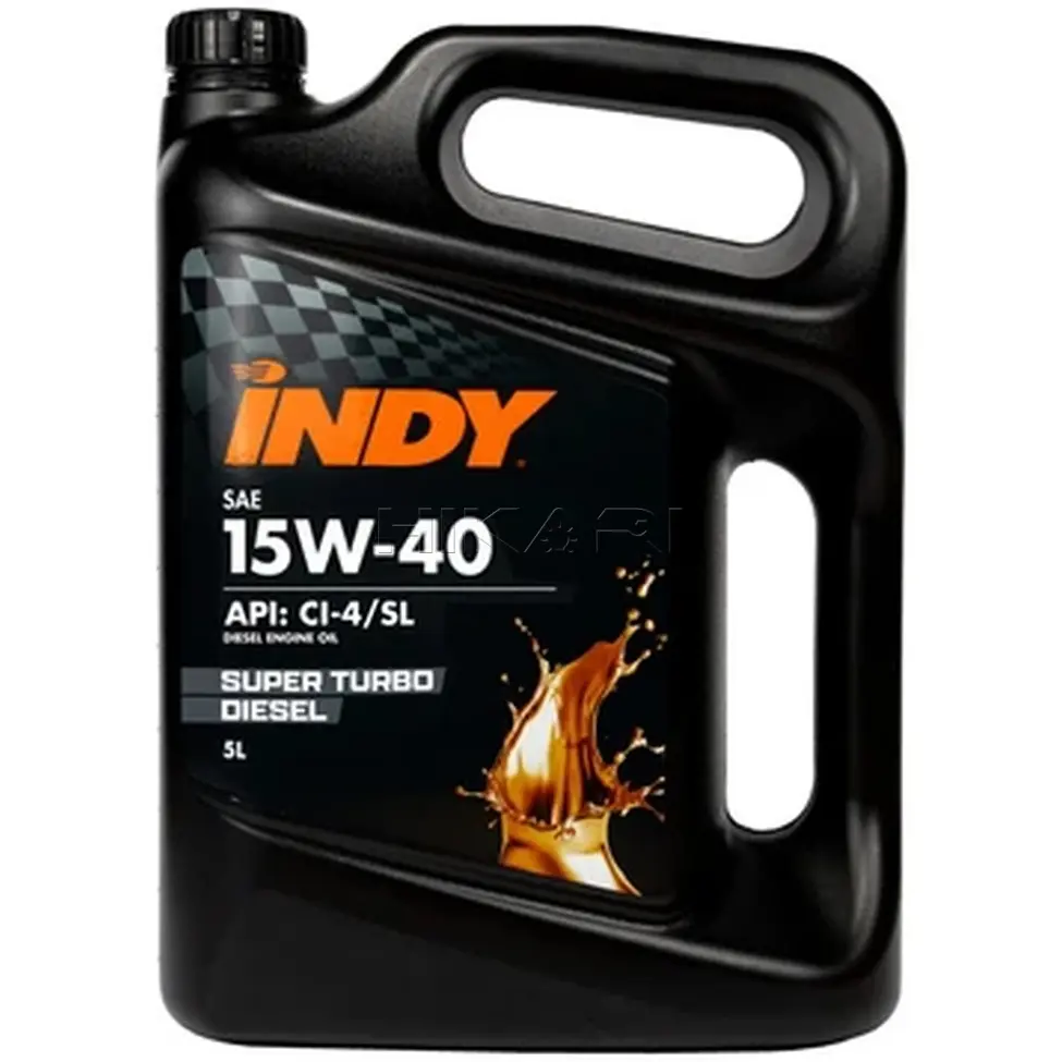 INDY OIL SUPER T/D 15W40 CI-4 5L 00159