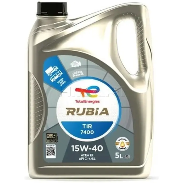 TOTAL RUBIA TIR7400 15W40 (3X5L) 222879