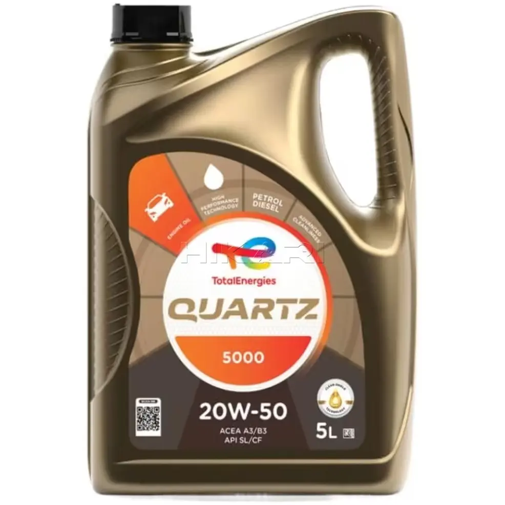 TOTAL QUARTZ 5000 20W50 (3x5l) 222872