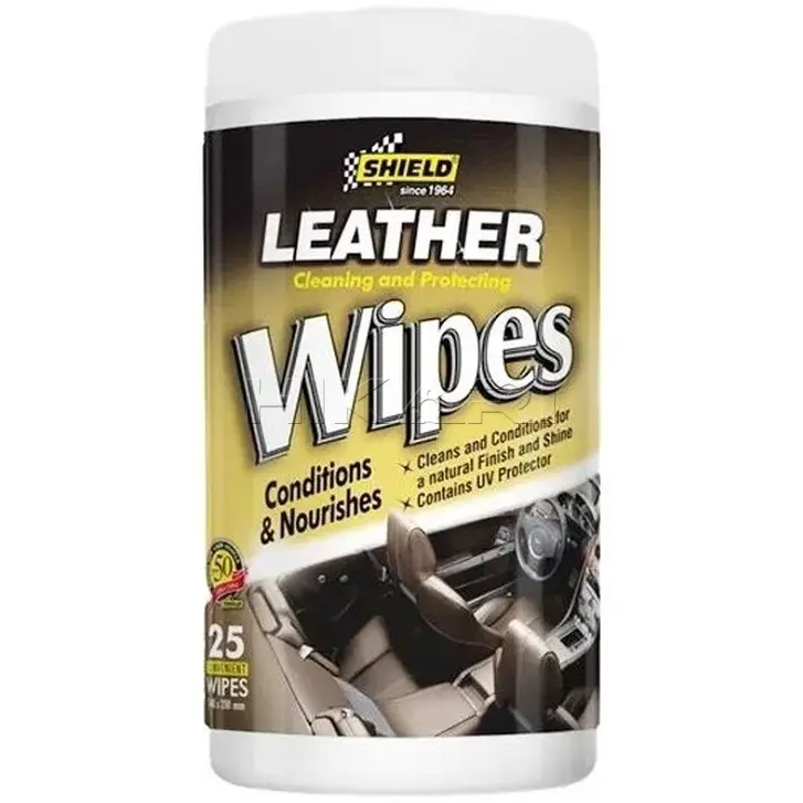SHIELD -LEATHER CARE WIPES20'S