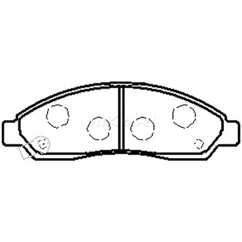 ISUZU KB SERIES 2005-2014 SAFELINE BRAKE PADS D3502