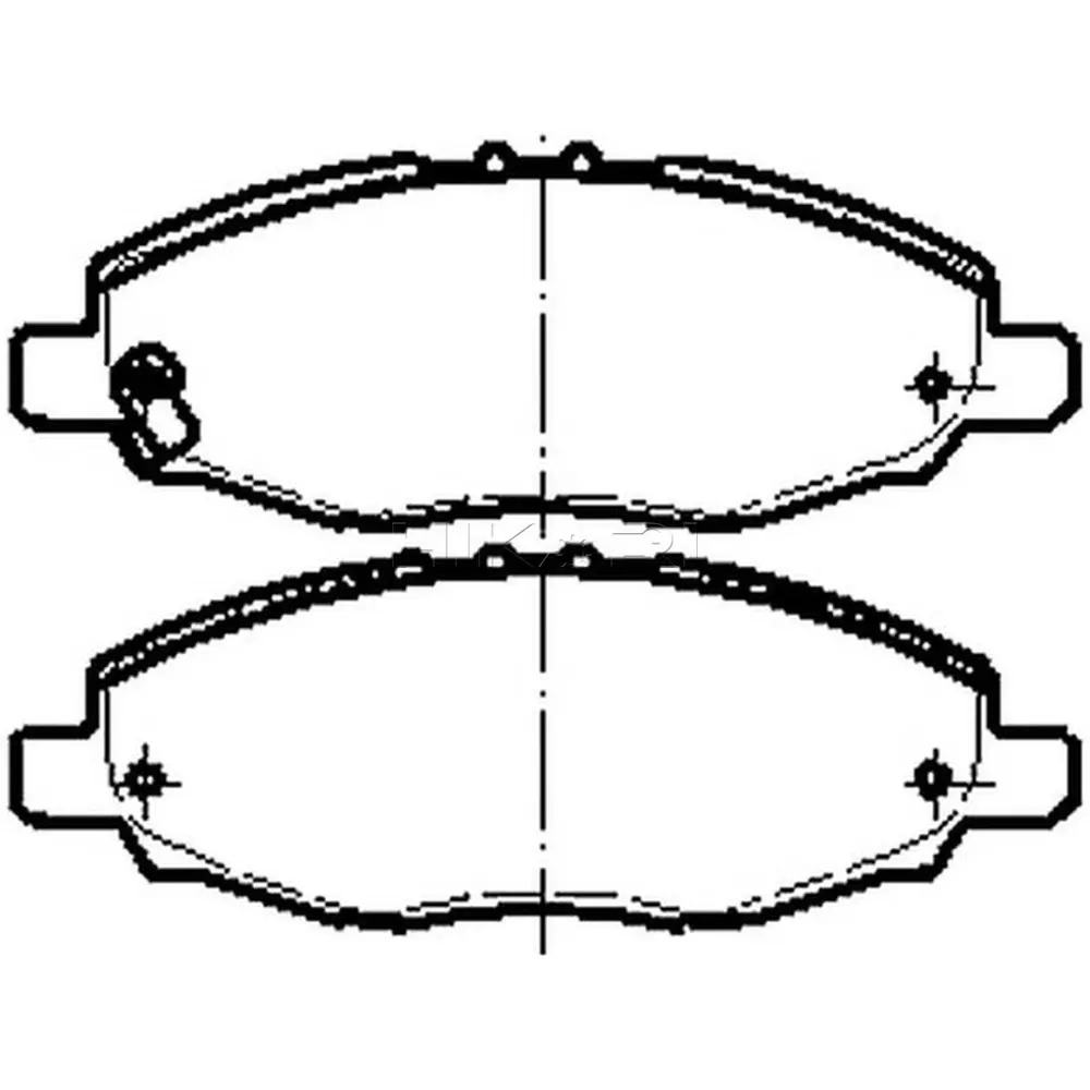 SAFELINE BRAKE PADS D3523
