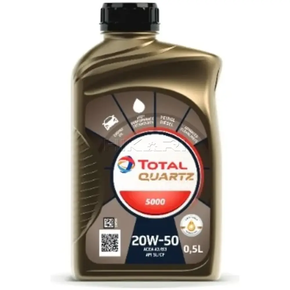 TOTAL QUARTZ 5000 20W50 (16x500ML) 222874
