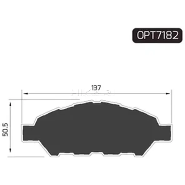 HONDA AMAZE 20-F BRAKE PAD OPT7182