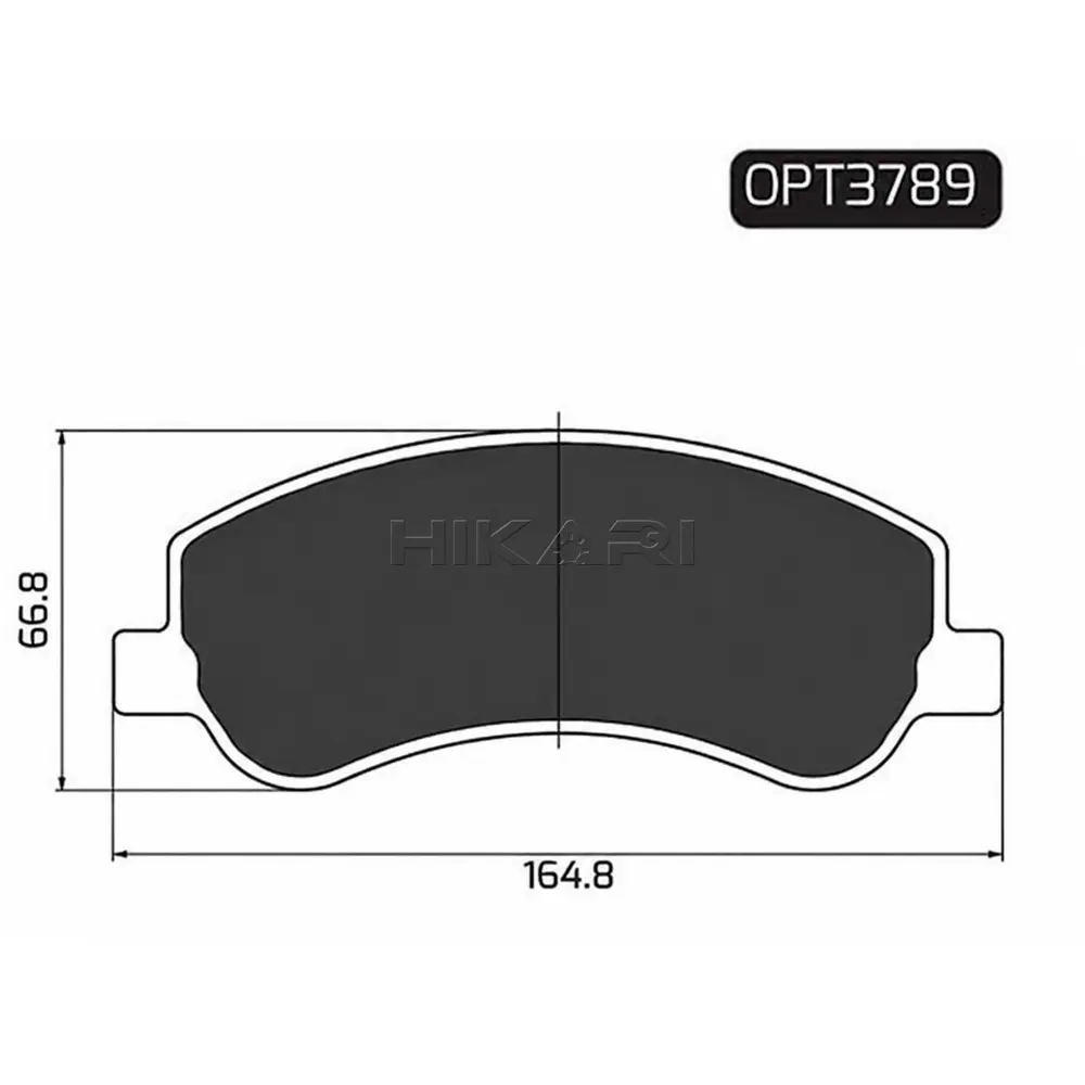 TEKNOSA BRAKE PAD VW AMAROK 10- (F) OPT3789