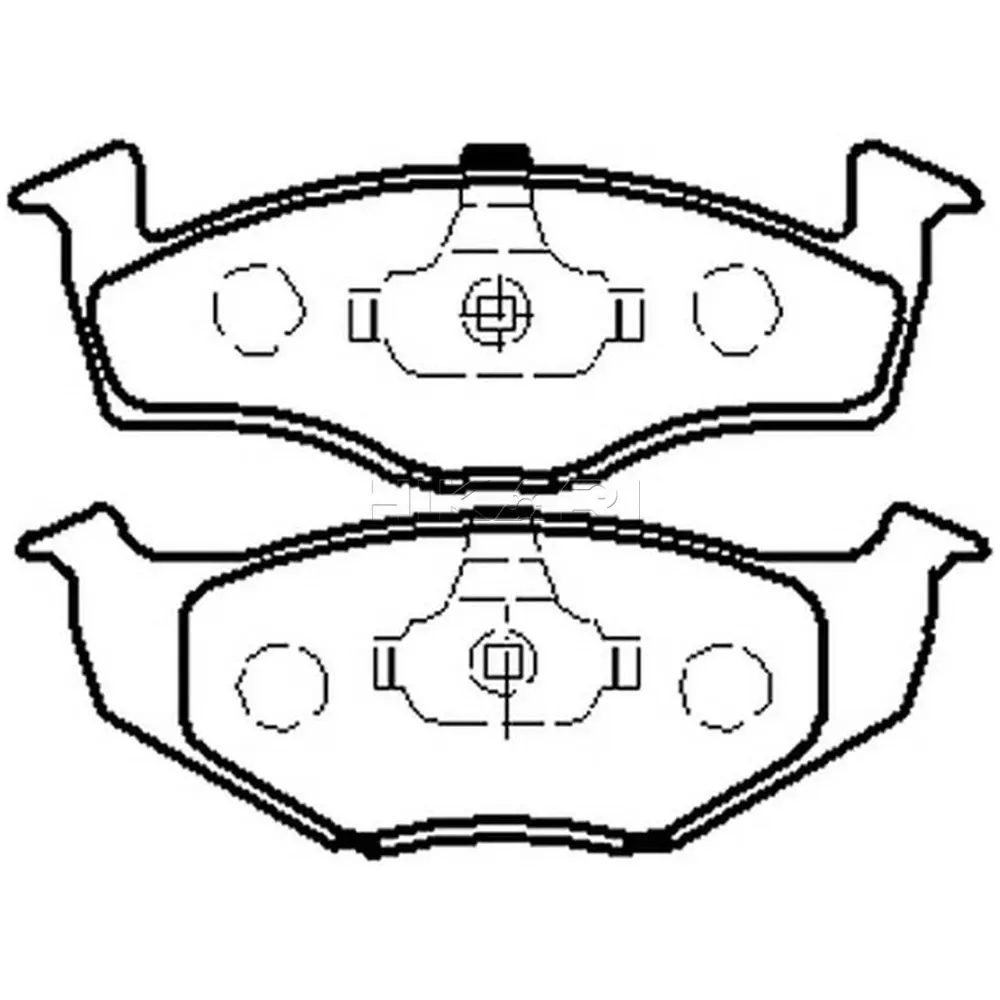 VW POLO 1.4I AGY 4CYL 96-03 SAFELINE BRAKE PADS D3106