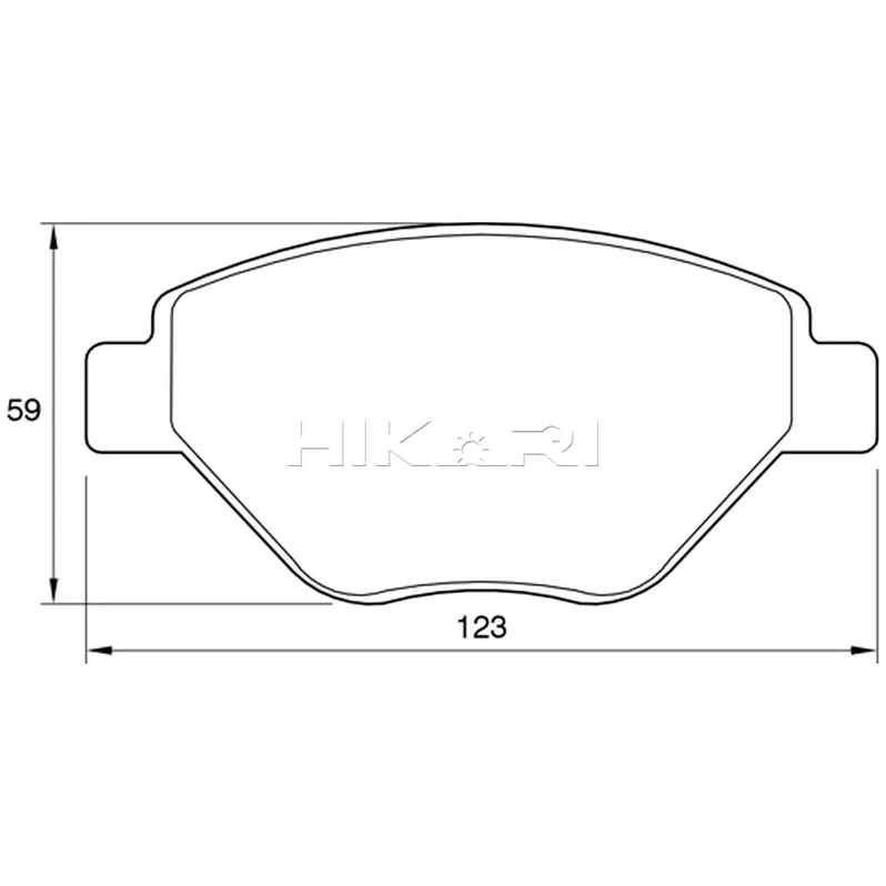 SAFELINE BRAKEPADSD3355