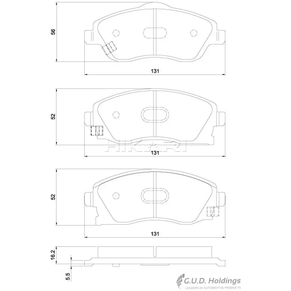 SAFELINE BRAKEPADSD3445