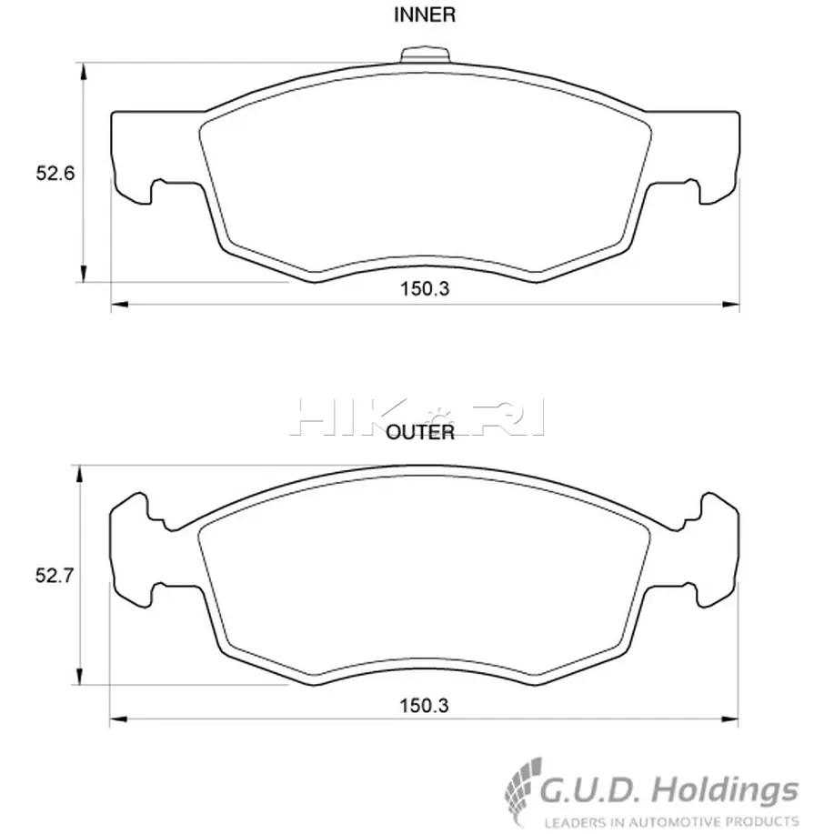 SAFELINE BRAKE PADS FIAT PALIO 1/2, STRADA 1.2/1.4/1.6D3763