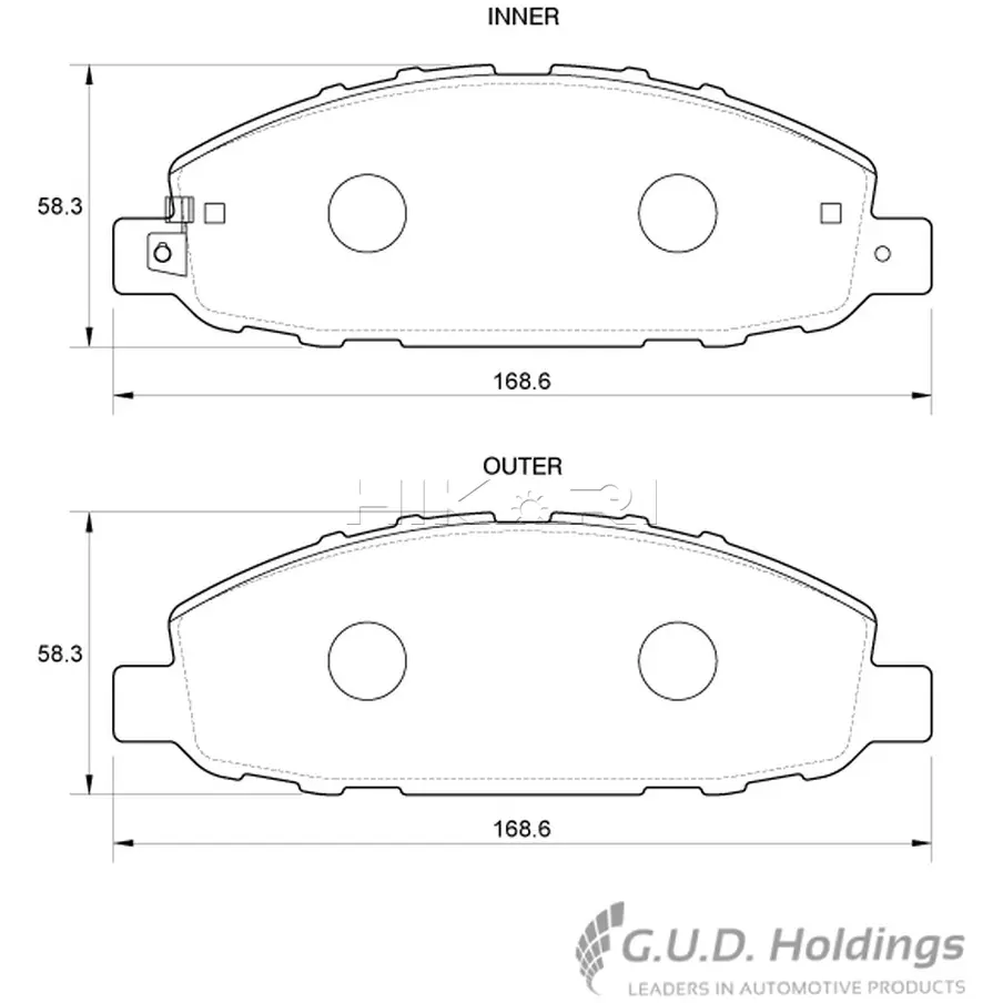 SAFELINE BRAKEPADSD3978T