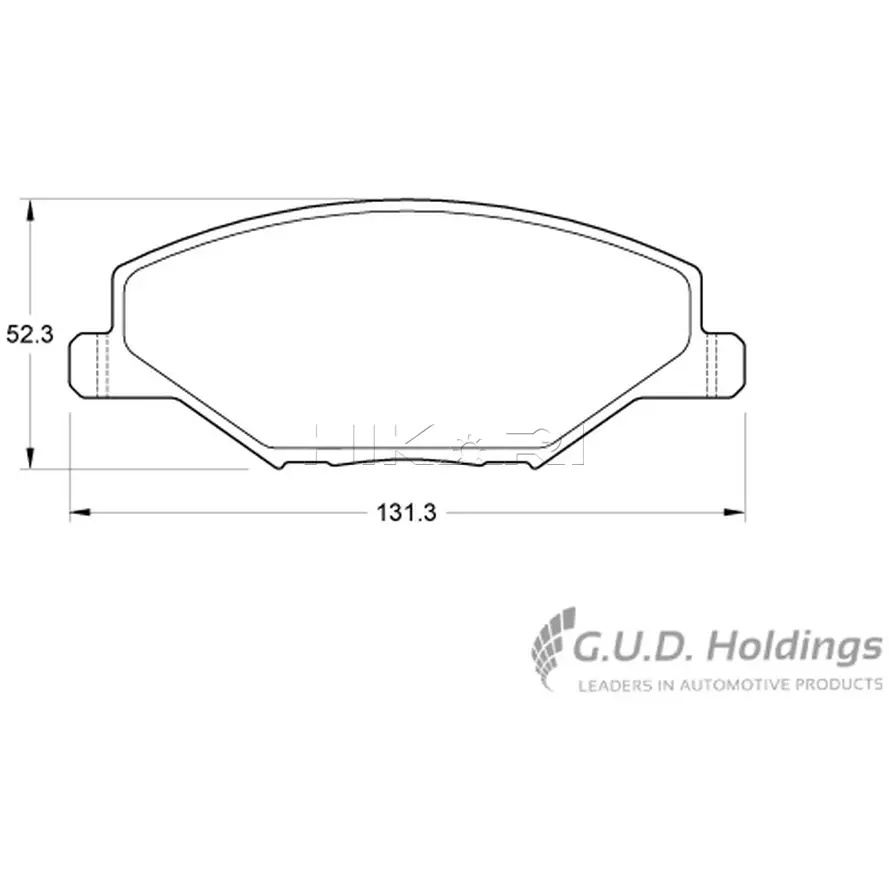 VW POLO 10-22 SAFELINE BRAKE PADS D4095