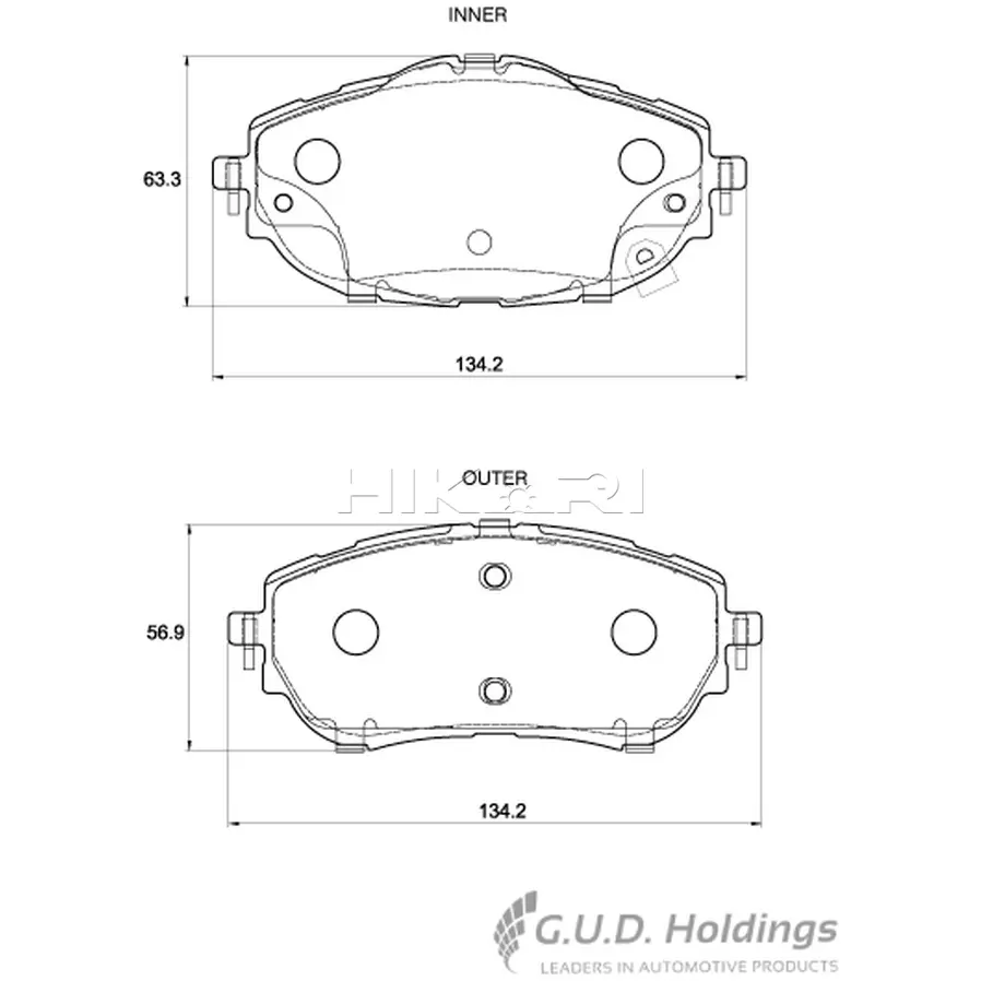 SAFELINE BRAKEPADSD4097