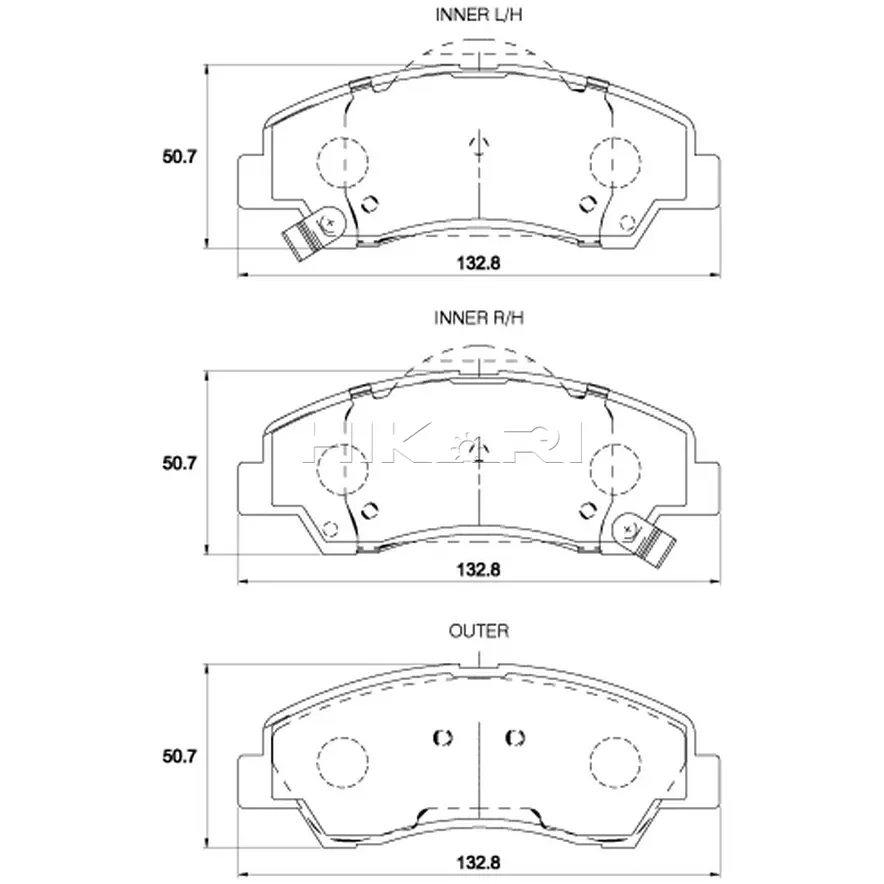 SAFELINE BRAKEPADSD4128