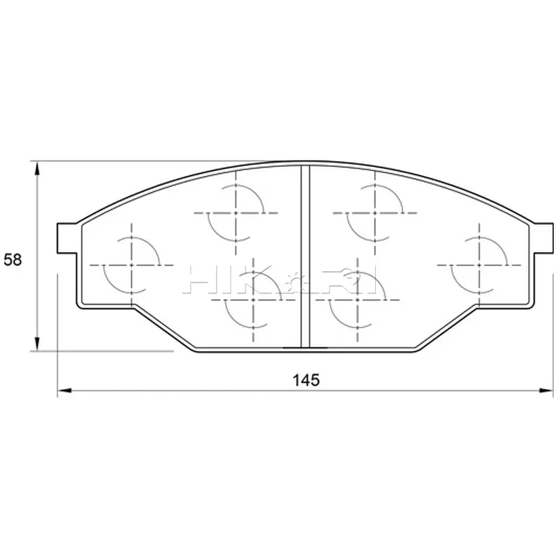 SAFELINE BRAKEPADSD947T