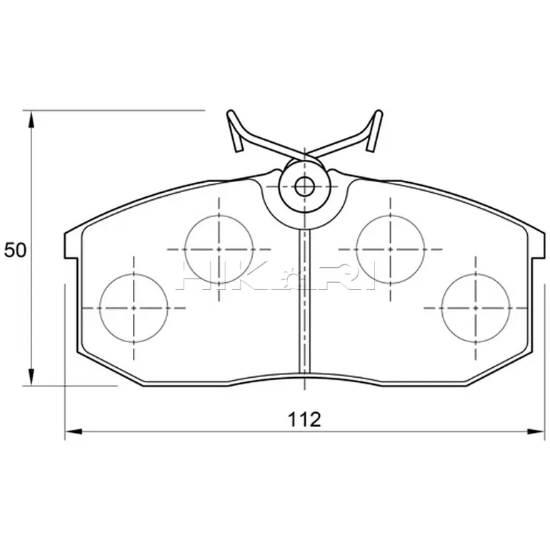 SAFELINE BRAKEPADSD975