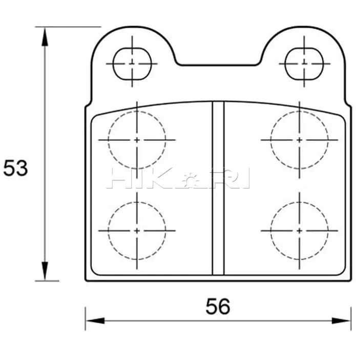 SAFELINE BRAKEPADD101