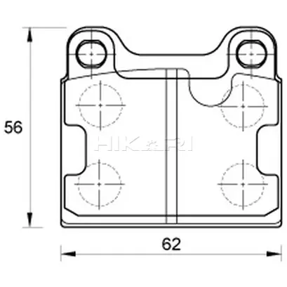 SAFELINE BRAKEPADD102