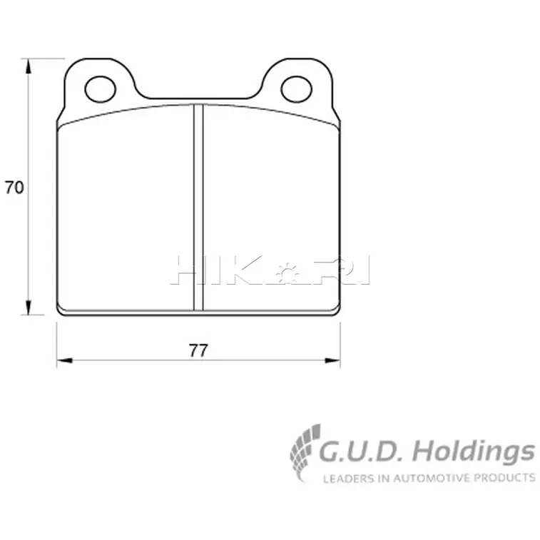 SAFELINE BRAKEPADD112